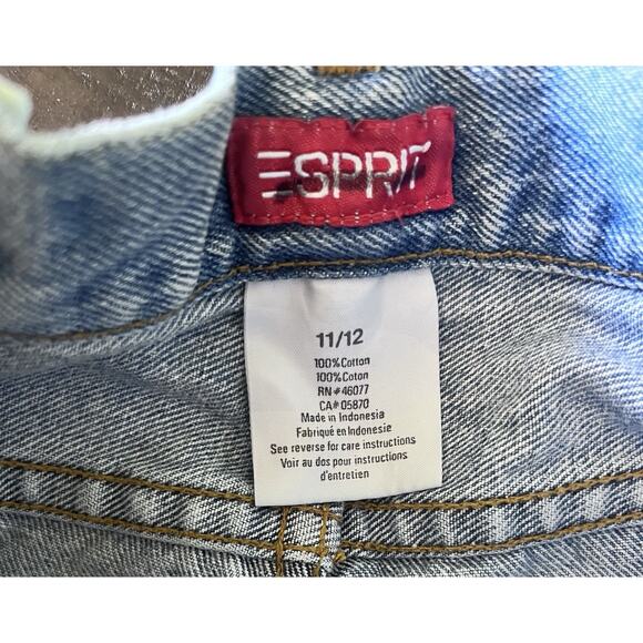 Vintage Esprit Jeans High Waist Light Wash 90’s Y2K Size 11/12 12 Tapered Leg - Picture 7 of 15